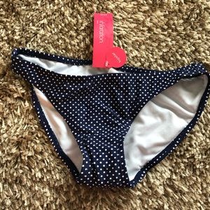 NWT Xhilaration polka dot bikini bottom